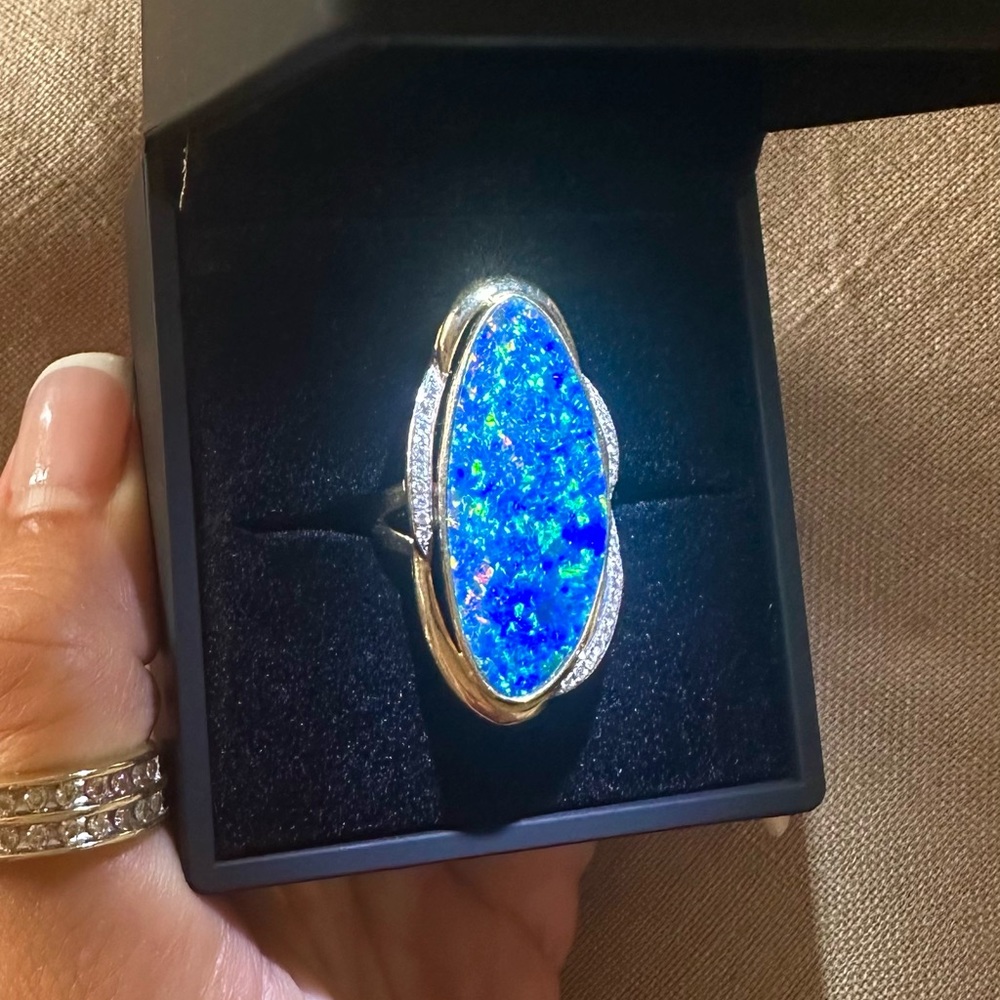 Opal ring - Picture 2 of 6